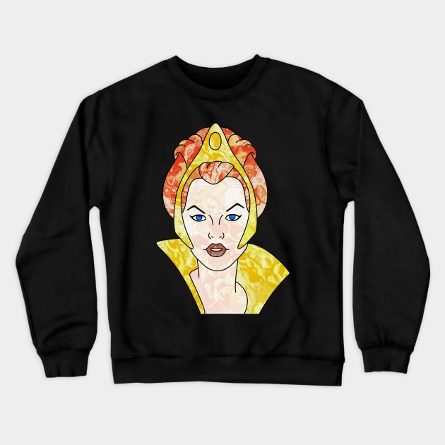 Grayskull Gang - Teela Crewneck Sweatshirt by Leroy Binks